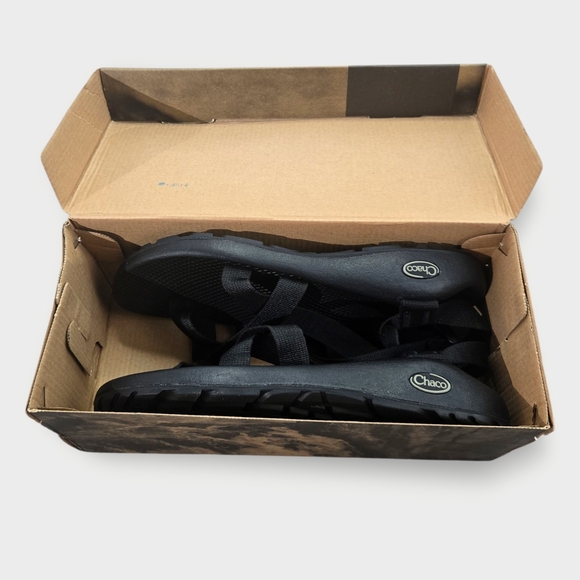 New! Women's Chaco Z2 Classic Black Toe Loop Adjustable Sport Sandals. Size 11. - Picture 3 of 12